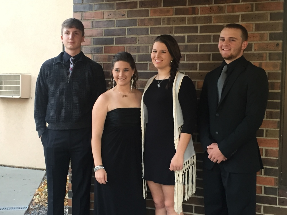 Newell School District's 2017 AllState Chorus Members Newell School