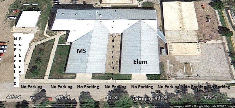 Construction on South Side of Campus