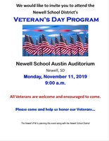 Newell School Veteran's Day Program